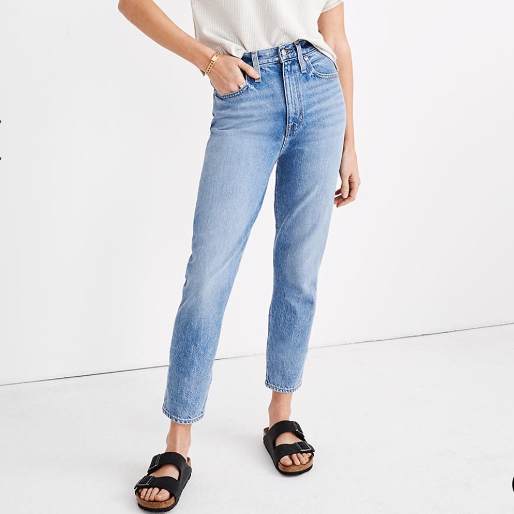 Madewell’s The Momjean in Melva Wash